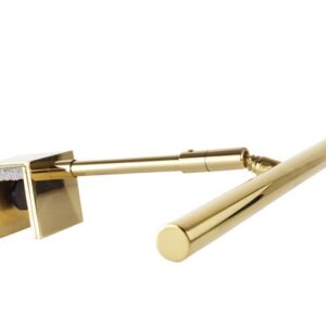 JAHN KLAVER LAMPE MED KLEMME OG LED LYSKILDE